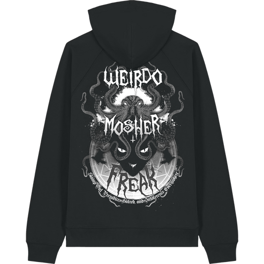 Weirdo Mosher Freak Smoke Zip-Up Hoodie