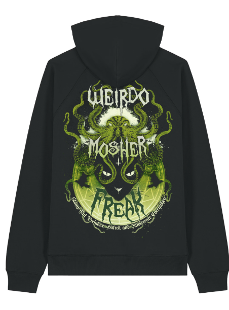Weirdo Mosher Freak Absinthe Zip-Up Hoodie